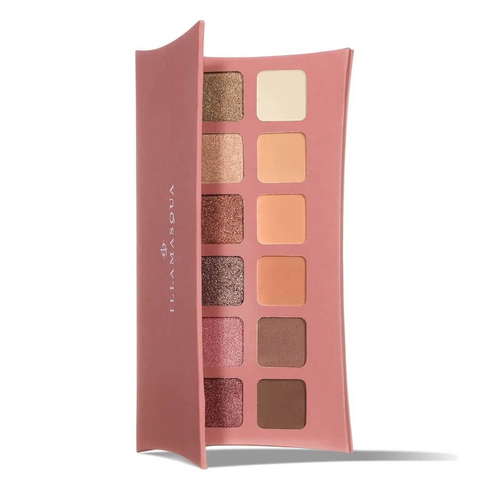 Illamasqua New Unveiled Artistry Palette‎ Eye Shadow Nude Satin Matte Metallic